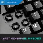 Adesso Ergonomic USB Keyboard with Integrated Palm Rest - Split Key Design