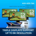 AUH-4051-TAA USB-C Docking Station